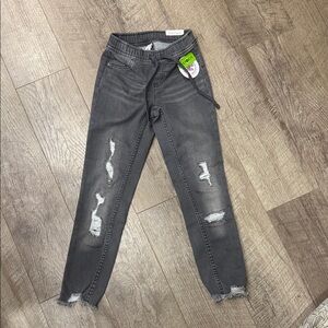 Justice Charcoal Jogger Pants